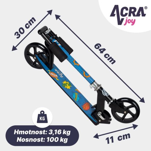 Acra Joy Superhero roller 9 éves korig