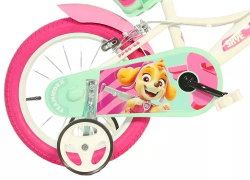 Dino Bikes 14" PAW PATROL gyermekkerékpár kiegészítőkkel