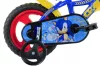 Dino Bikes SONIC mintás 12" gyermekkerékpár tartozékokkal