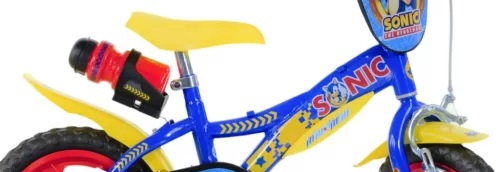 Dino Bikes SONIC mintás 12" gyermekkerékpár tartozékokkal