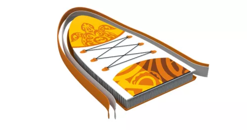Paddleboard Jbay Zone H1 Kame 297x76x15, 120 Kg, All Around