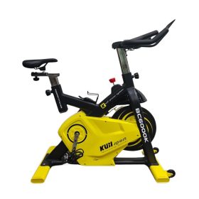   KUBIsport BC6000K szobakerékpár elektromágneses Bluetooth-tal, vezeték nélküli, önellátó rendszerrel