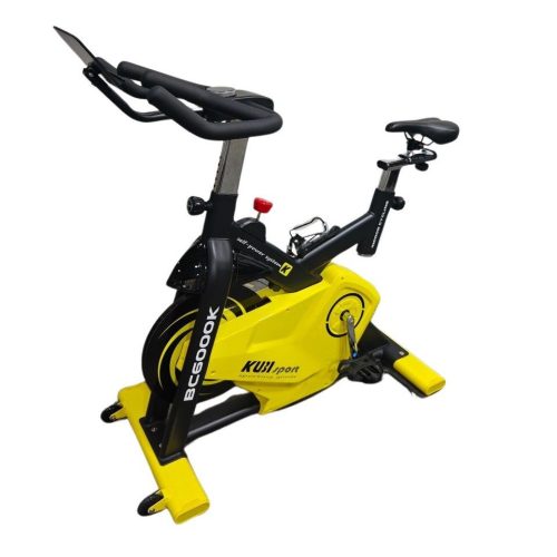KUBIsport BC6000K szobakerékpár elektromágneses Bluetooth-tal, vezeték nélküli, önellátó rendszerrel