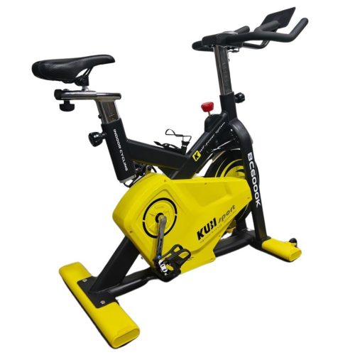 KUBIsport BC6000K szobakerékpár elektromágneses Bluetooth-tal, vezeték nélküli, önellátó rendszerrel