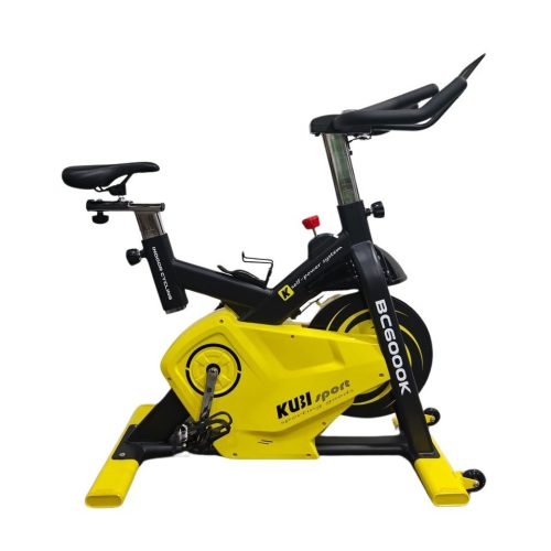KUBIsport BC6000K szobakerékpár elektromágneses Bluetooth-tal, vezeték nélküli, önellátó rendszerrel