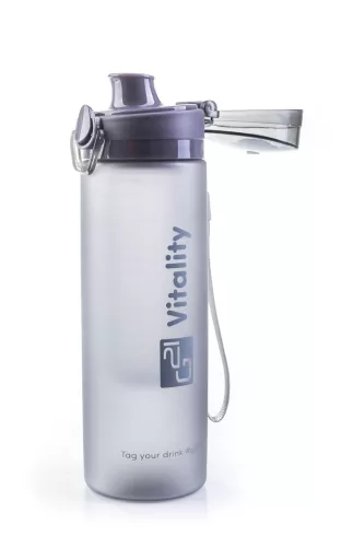 Sticlă G21 pentru smoothie/suc, 600 ml, gri gheață
