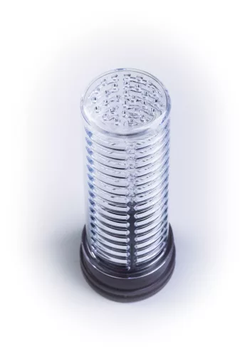 Sticlă G21 pentru smoothie/suc, 600 ml, gri gheață