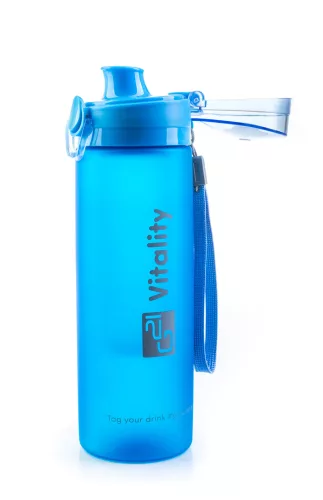 Sticlă G21 pentru smoothie/suc, 600 ml, albastru glacial