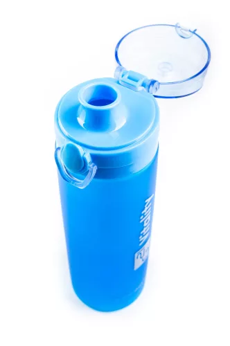 Sticlă G21 pentru smoothie/suc, 600 ml, albastru glacial