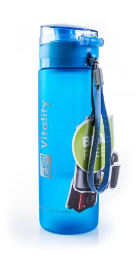 Sticlă G21 pentru smoothie/suc, 600 ml, albastru glacial