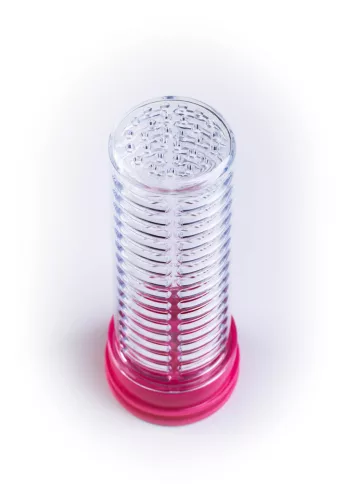 Sticlă G21 pentru smoothie/suc, 600 ml, roz glacial