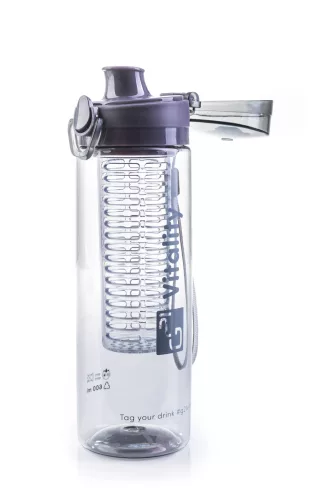 Sticlă G21 pentru smoothie/suc, 600 ml, gri