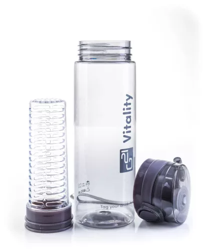 Sticlă G21 pentru smoothie/suc, 600 ml, gri