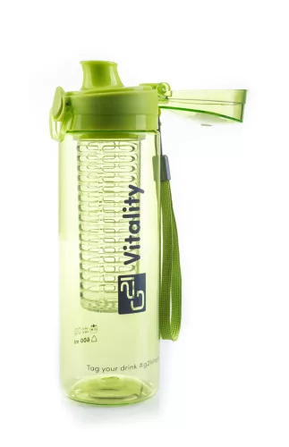 Sticlă G21 pentru smoothie/suc, 600 ml, verde
