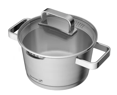 G21 Gourmet Magic 9 darabos edénykészlet fedővel, rozsdamentes acél