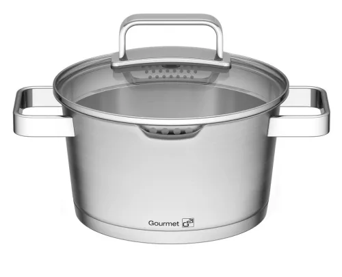 G21 Gourmet Magic 9 darabos edénykészlet fedővel, rozsdamentes acél
