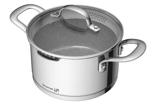 G21 Gourmet Miracle 9 darabos edénykészlet  rozsdamentes acél / greblon