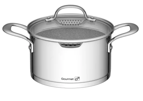 G21 Gourmet Miracle 9 darabos edénykészlet  rozsdamentes acél / greblon