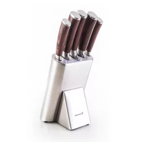   Set de 5 cuțite G21 Gourmet Steely + suport din oțel inoxidabil