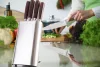 Set de 5 cuțite G21 Gourmet Steely + suport din oțel inoxidabil