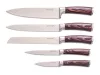 Set de 5 cuțite G21 Gourmet Steely + suport din oțel inoxidabil