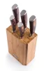 Set de cuțite G21 Gourmet Nature, 5 piese - cu suport din bambus
