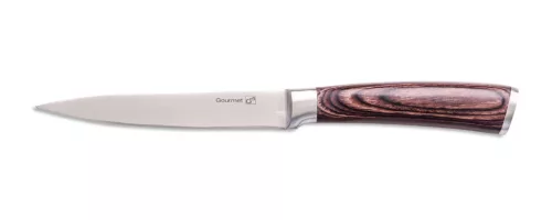 Set de cuțite G21 Gourmet Nature, 5 piese - cu suport din bambus