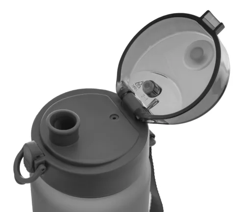 Sticlă de băut G21, 1000 ml, gri gheață