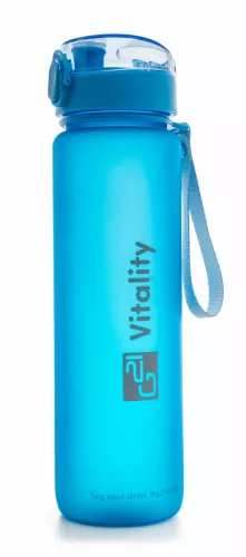 Sticlă de băut G21, 1000 ml, albastru gheață