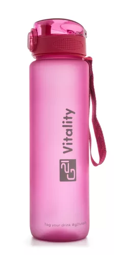 Sticlă de băut G21, 1000 ml, roz