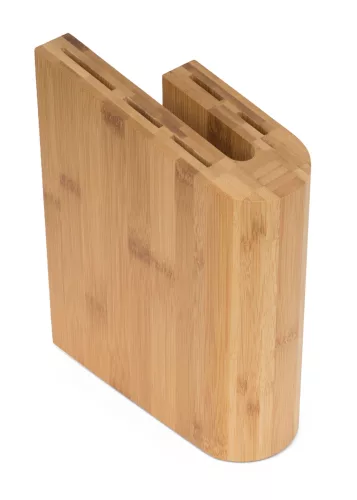 Bloc de cuțite G21 Gourmet, bambus pentru 5 cuțite