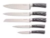 Set cuțite G21 Gourmet Rustic 5 buc + suport pentru cuțite din bambus
