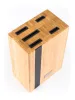 Set cuțite G21 Gourmet Rustic 5 buc + suport pentru cuțite din bambus