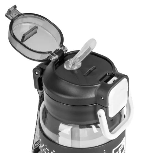 Sticlă de băut G21 600 ml, 2 în 1, gri