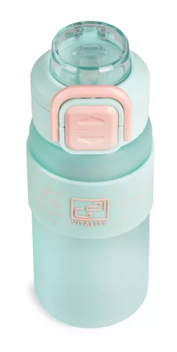 Sticlă de băut G21 600 ml, 2 în 1, mentă rece
