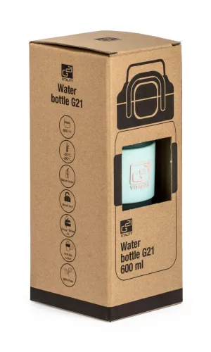 Sticlă de băut G21 600 ml, 2 în 1, mentă rece