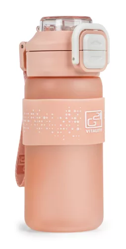 Sticlă de băut G21 600 ml, 2 în 1, roz gheață