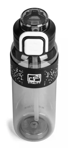 Sticlă de băut G21 1000 ml, 2 în 1, gri