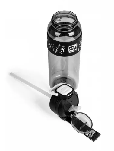 Sticlă de băut G21 1000 ml, 2 în 1, gri