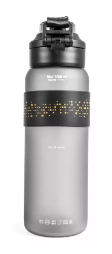 Sticlă de băut G21 1000 ml, 2 în 1, gri gheață
