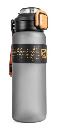 Sticlă de băut G21 1000 ml, 2 în 1, gri gheață