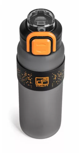 Sticlă de băut G21 1000 ml, 2 în 1, gri gheață