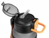 Sticlă de băut G21 1000 ml, 2 în 1, gri gheață