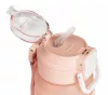 Sticlă de băut G21 1000 ml, 2 în 1, roz gheață