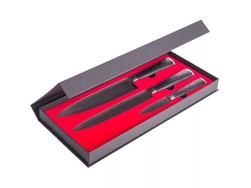 Set cuțite G21 Damasc Premium 3 buc, Cutie