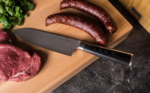 Cuțit Santoku Premium Damasc G21, 13 cm