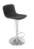 Barhocker G21 Lima, schwarz, Stoff