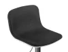 Barhocker G21 Lima, schwarz, Stoff