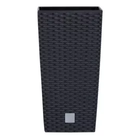 Prosperplast Rato Square kaspó antracit 26,5 x 26,5 x 50 cm