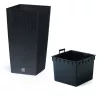 Prosperplast Rato Square kaspó antracit 26,5 x 26,5 x 50 cm